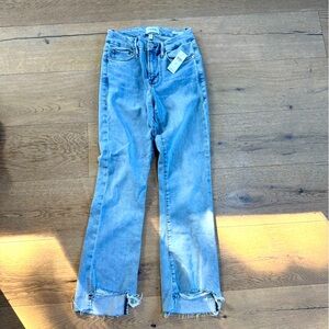Frame Denim Faded Blue Jeans
